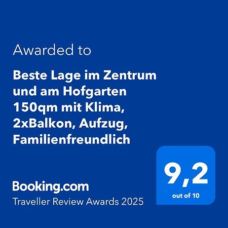 Beste Lage Im Zentrum Und Am Hofgarten 150Qm Mit Klima, 2Xbalkon, Aufzug, Familienfreundlich Bayreuth Luaran gambar