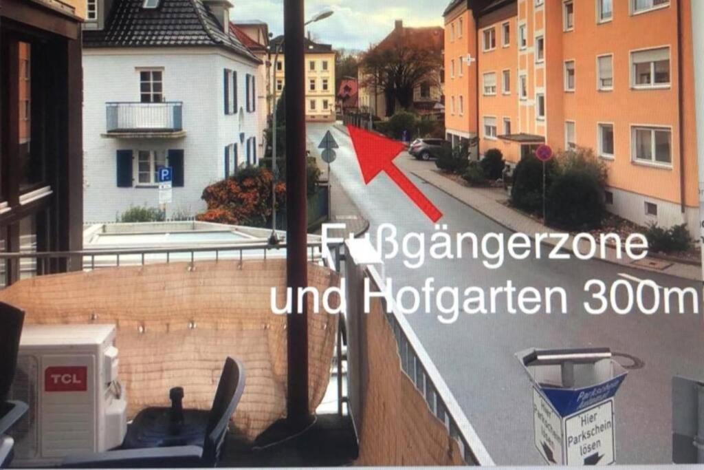 Beste Lage Im Zentrum Und Am Hofgarten 150Qm Mit Klima, 2Xbalkon, Aufzug, Familienfreundlich Bayreuth Luaran gambar